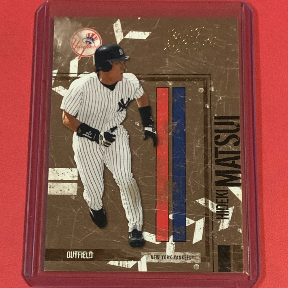 Hideki Matsui #99 2004 Donruss Leather & Lumber Baseball Trading Card